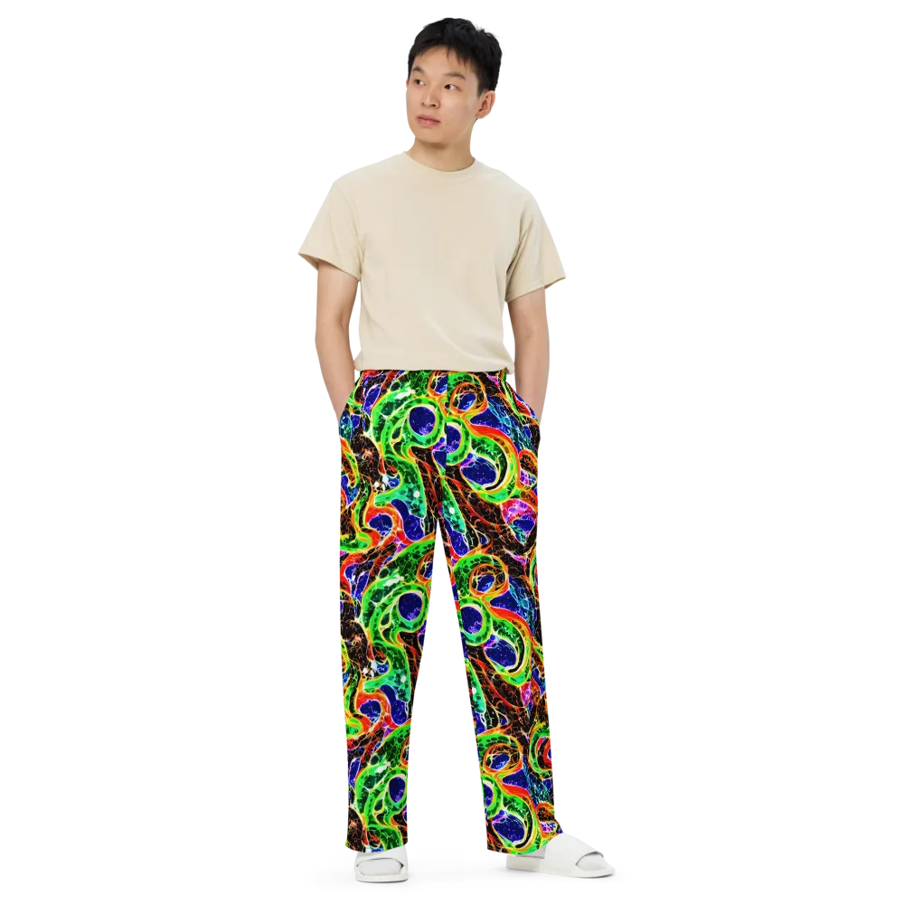 Wildfire Circuit on Wide-Leg Pants — Front
