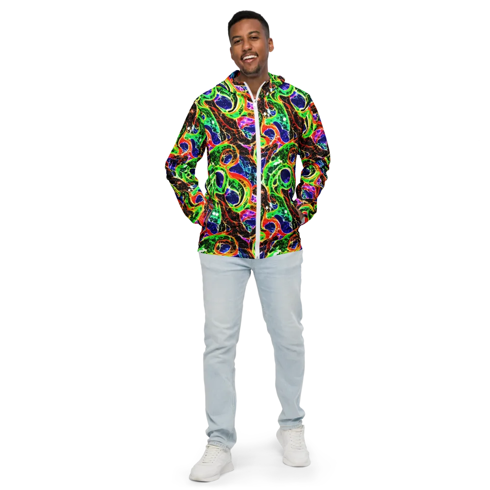 Wildfire Circuit on Men's Windbreaker — Front