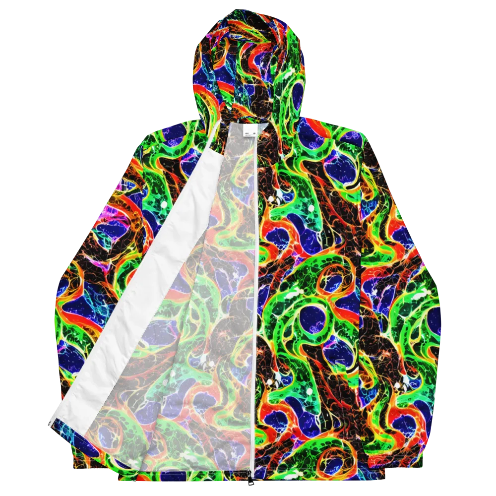 Wildfire Circuit on Men's Windbreaker — Front