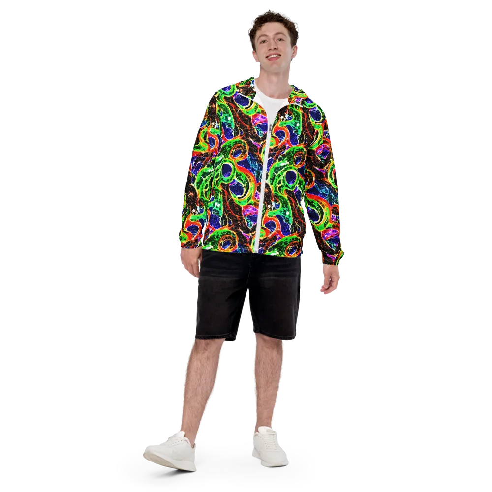 Wildfire Circuit on Men's Windbreaker — Front
