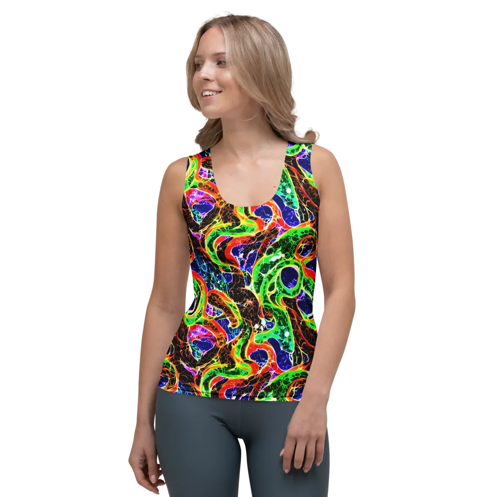 Wildfire Circuit on Women's Tank Top — Front