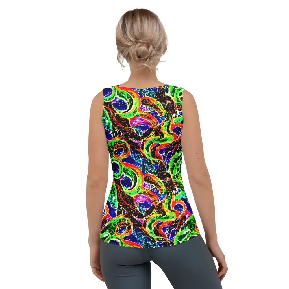 Wildfire Circuit on Women's Tank Top — Back