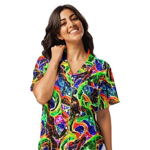 Wildfire Circuit on a Women's Short Sleeve Pajama Top