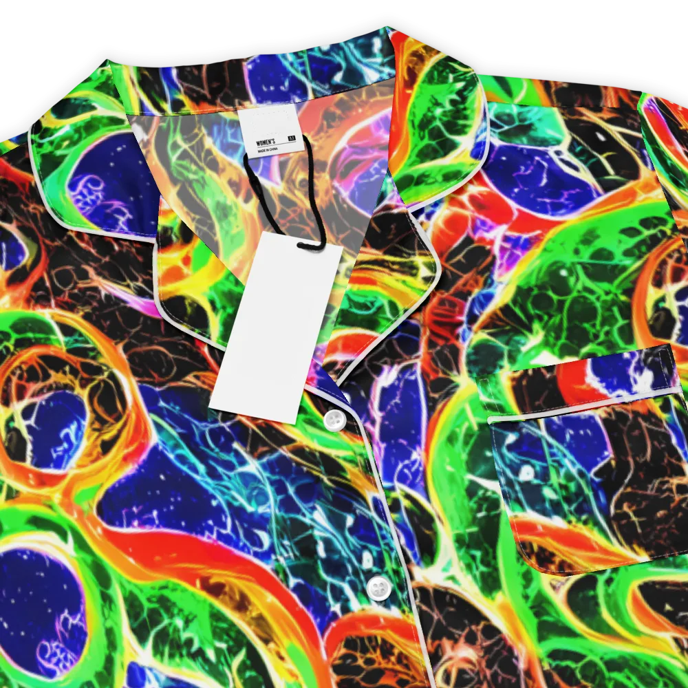 Wildfire Circuit on Women's Short Sleeve Pajama Top — Product details