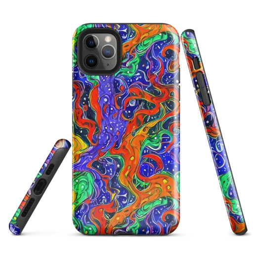 Kaleidoscope Rapids on a Tough Case for iPhone®