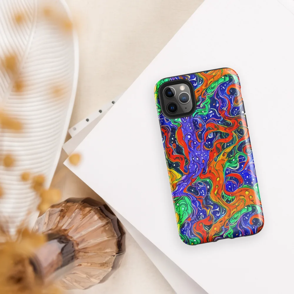 Kaleidoscope Rapids on Tough Case for iPhone® — Front
