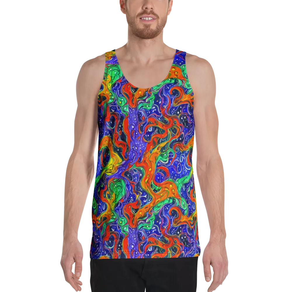 Kaleidoscope Rapids on Men's Tank Top — Front