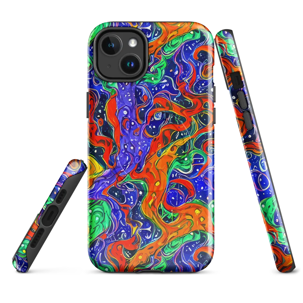 Kaleidoscope Rapids on MagSafe Tough Case for iPhone® — Front