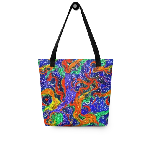 Kaleidoscope Rapids on a Tote Bag