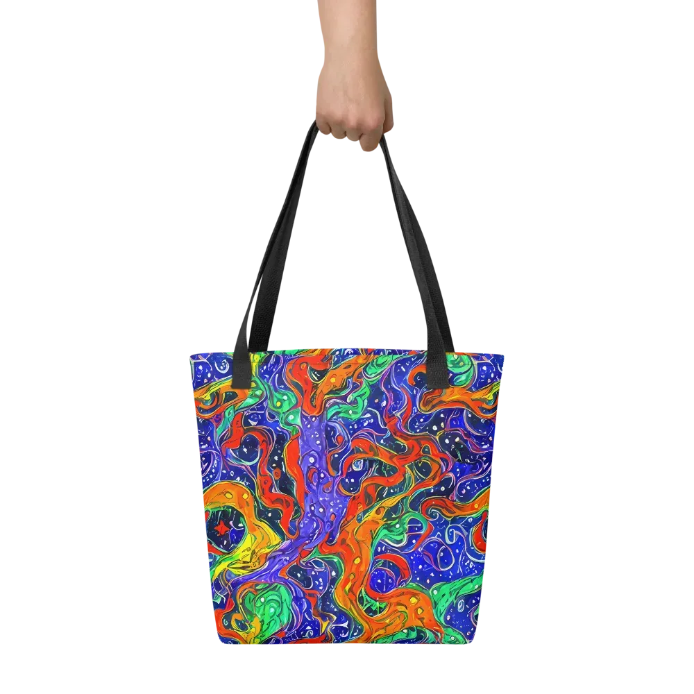 Kaleidoscope Rapids on Tote Bag — Front