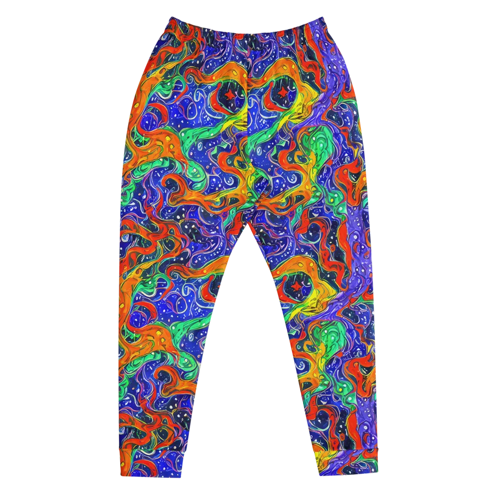 Kaleidoscope Rapids on Men's Joggers — Front