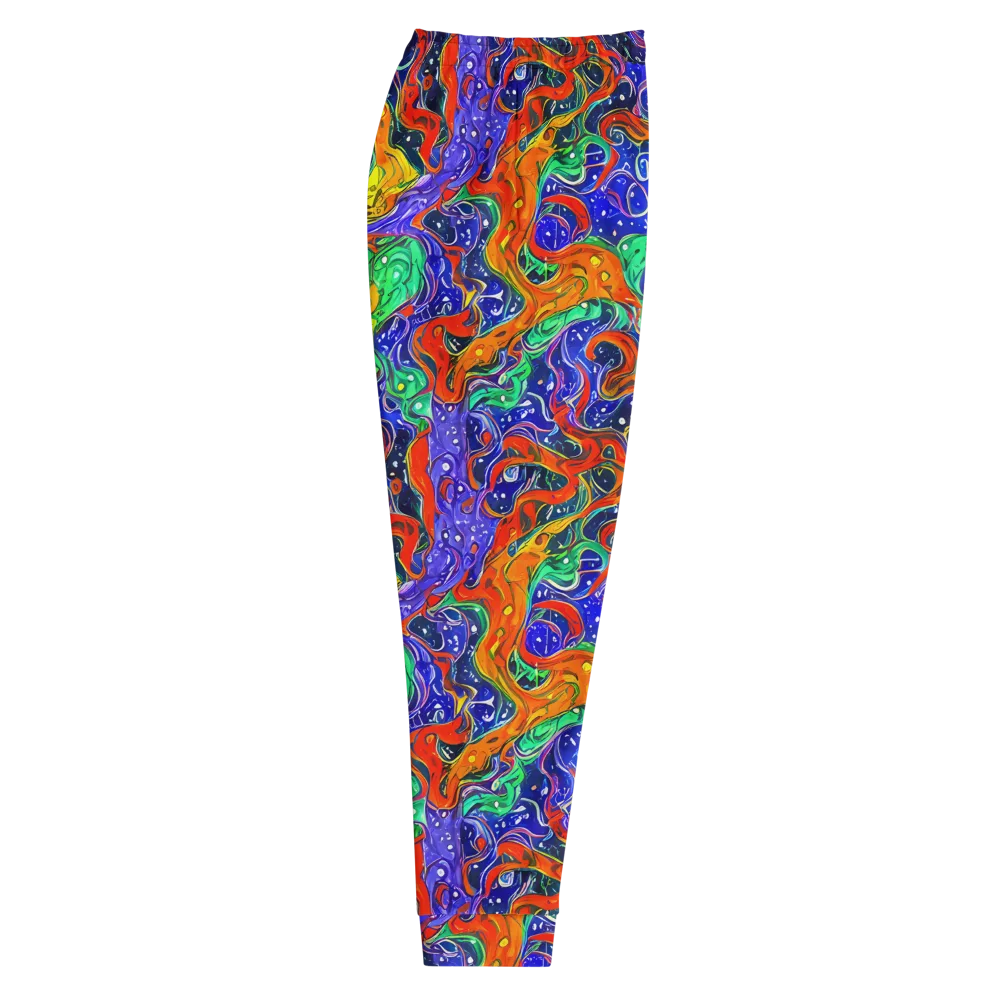 Kaleidoscope Rapids on Men's Joggers — Right