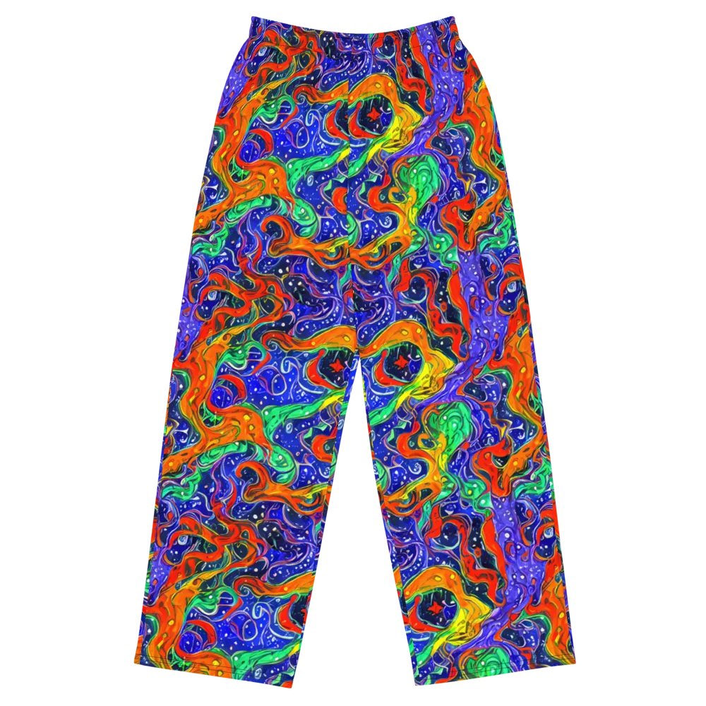 Kaleidoscope Rapids on Wide-Leg Pants — Front