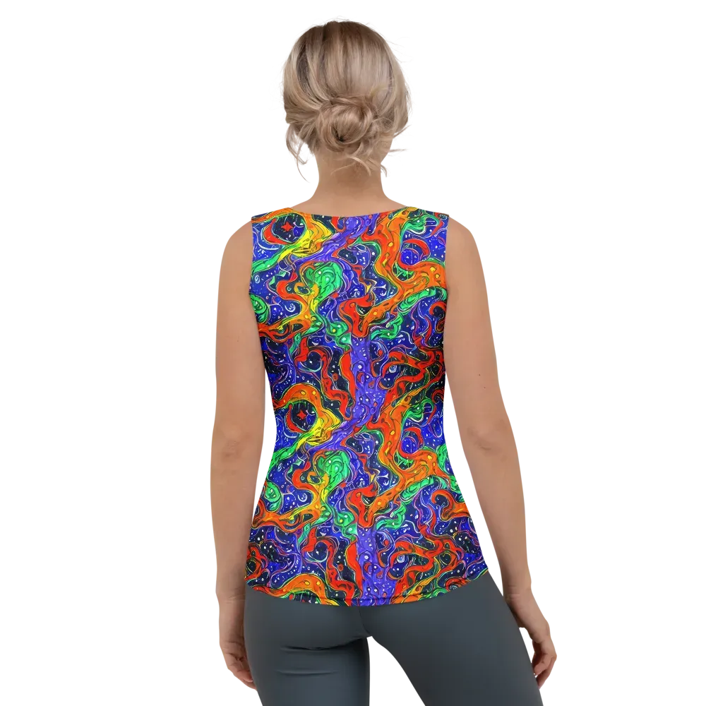 Kaleidoscope Rapids on Women's Tank Top — Back