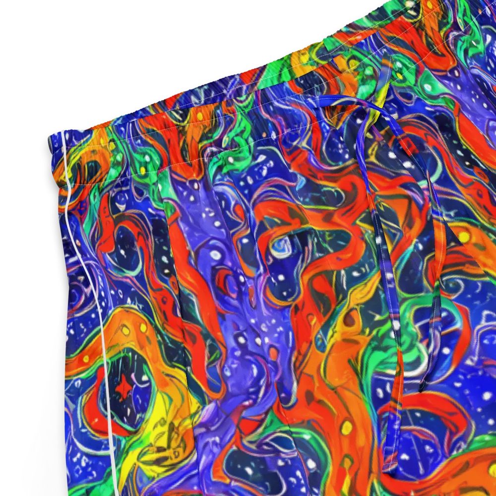 Kaleidoscope Rapids on Women's Pajama Shorts — Product details