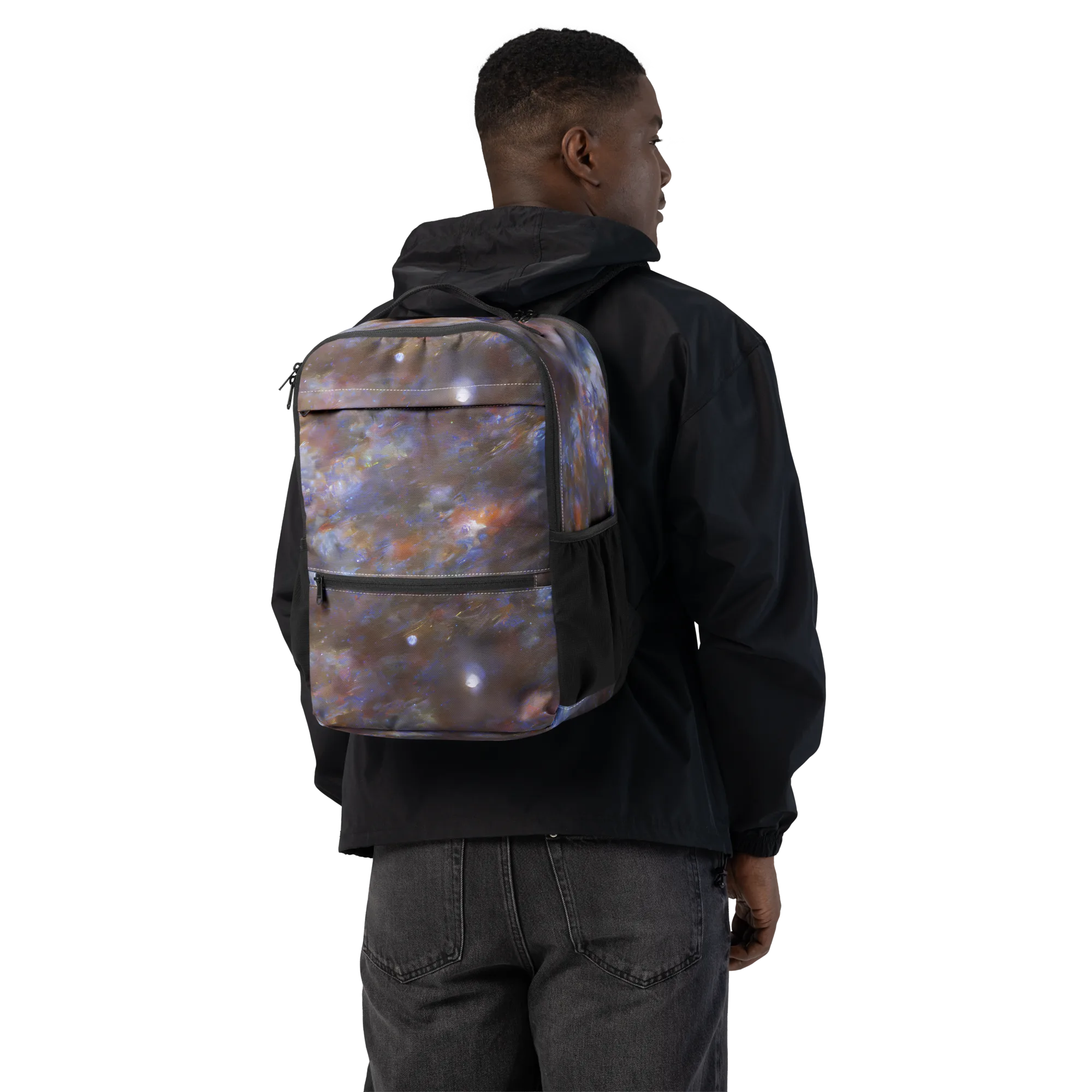 Nebula Brushfire on Utility Backpack — Back