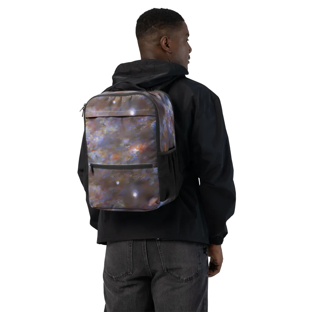 Nebula Brushfire on Utility Backpack — Back