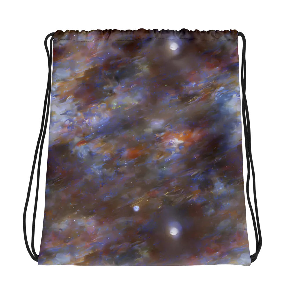 Nebula Brushfire on Drawstring Bag — Photo