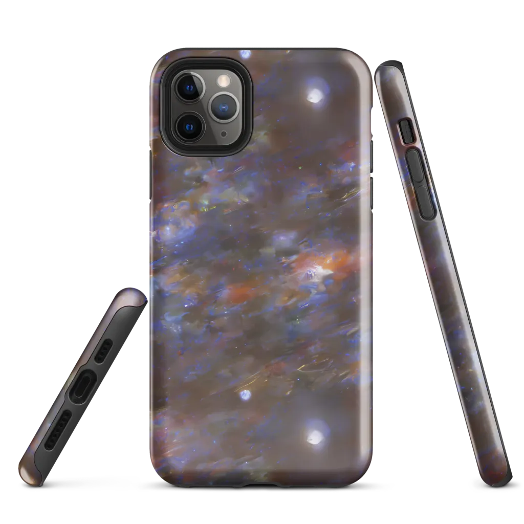 Nebula Brushfire on Tough Case for iPhone® — Front