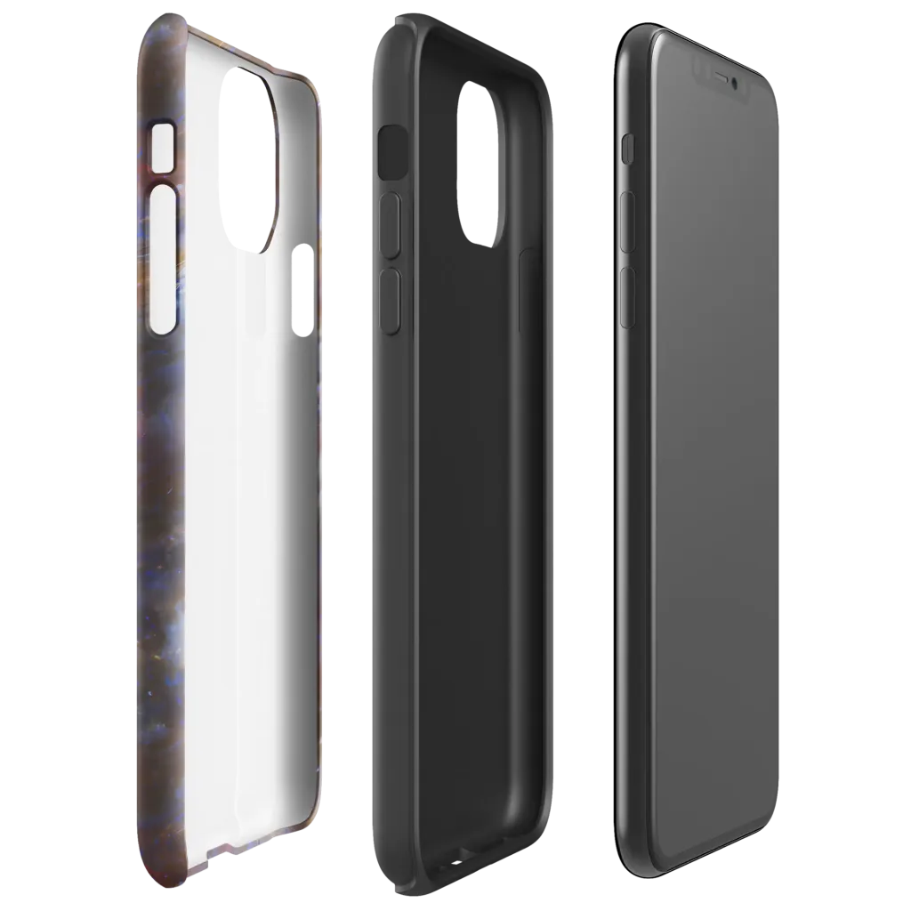 Nebula Brushfire on Tough Case for iPhone® — Right