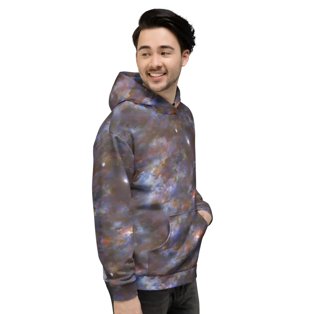 Nebula Brushfire on Hoodie — Right