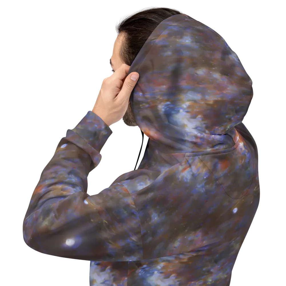 Nebula Brushfire on Hoodie — Back