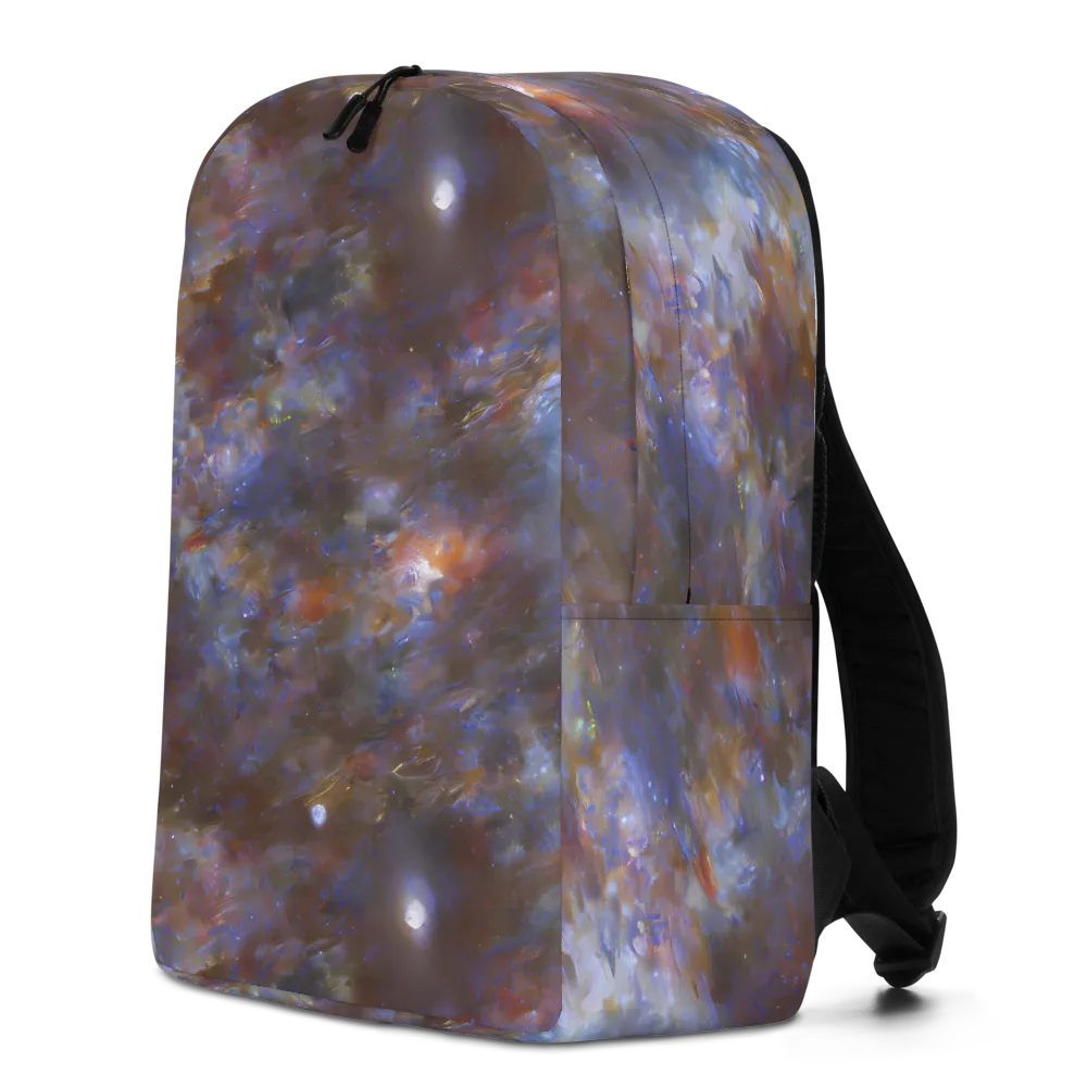 Nebula Brushfire on Minimalist Backpack — Left
