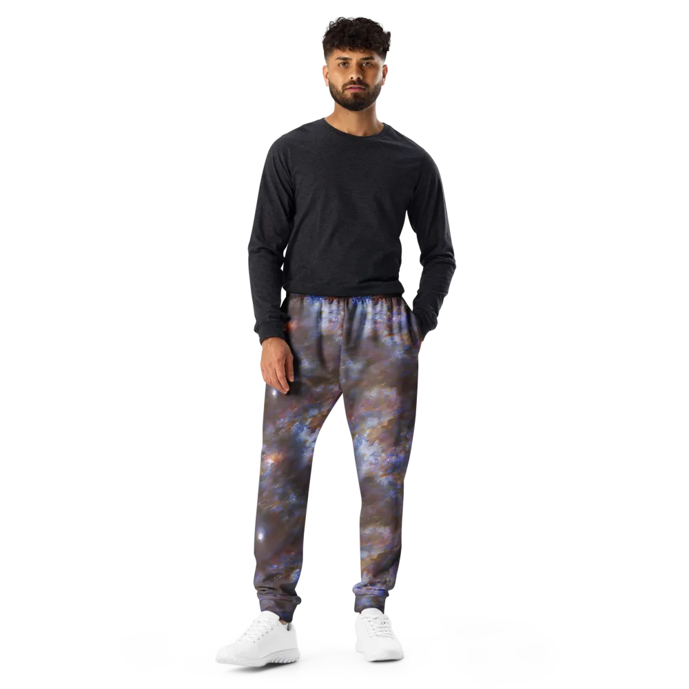 Nebula Brushfire on Men's Joggers — Front