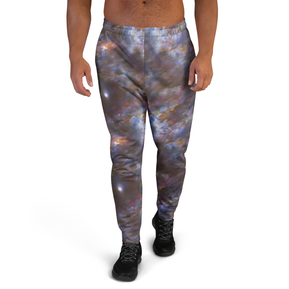 Nebula Brushfire on Men's Joggers — Front