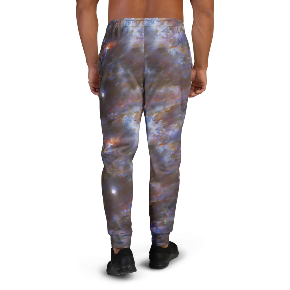 Nebula Brushfire on Men's Joggers — Back