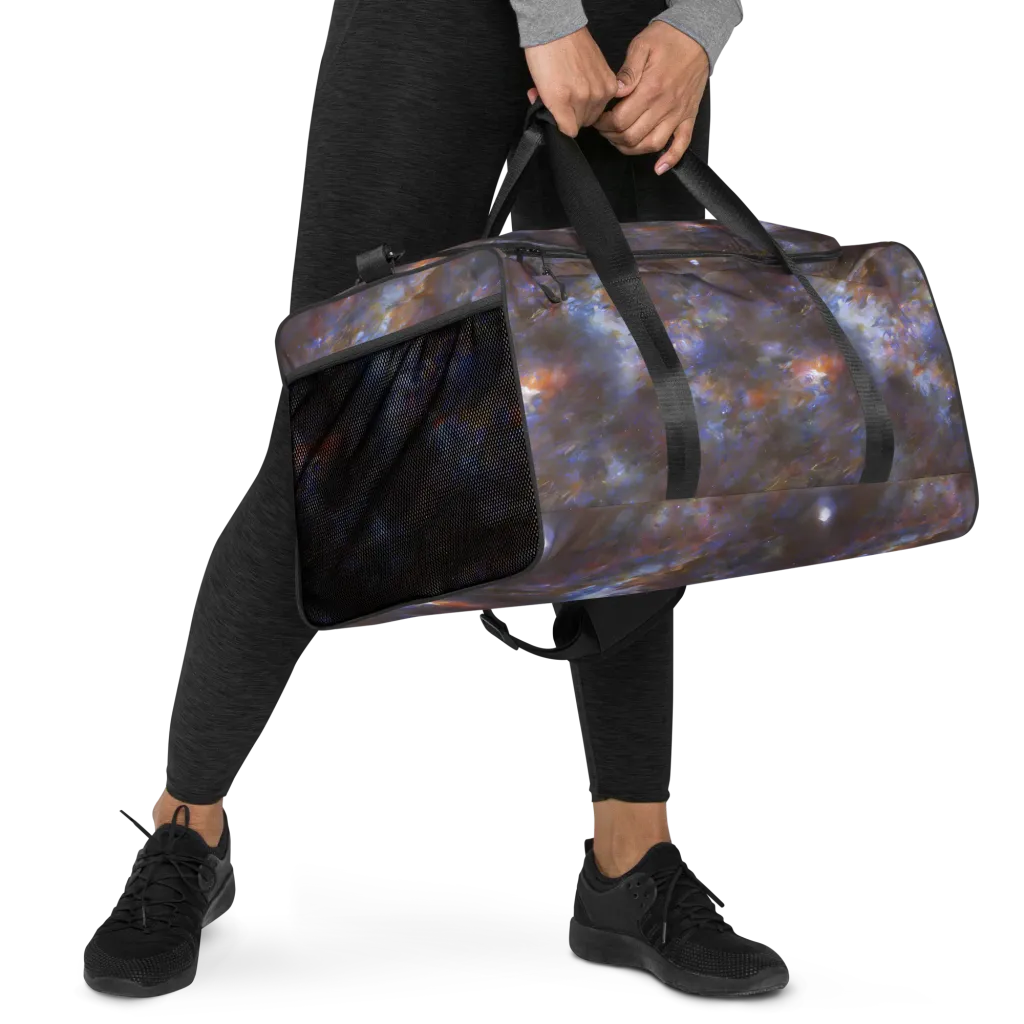 Nebula Brushfire on Duffle Bag — Right Front