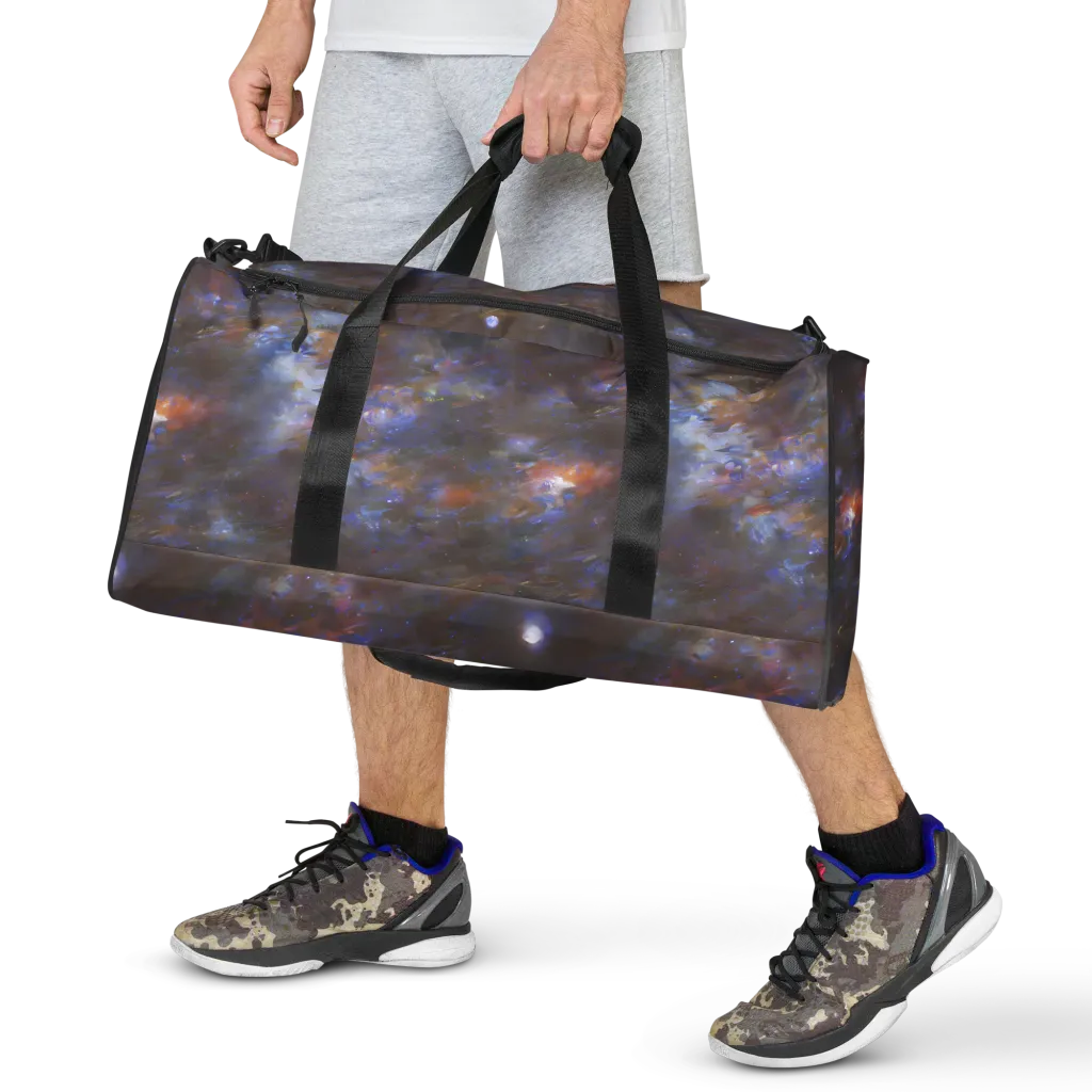 Nebula Brushfire on Duffle Bag — Front