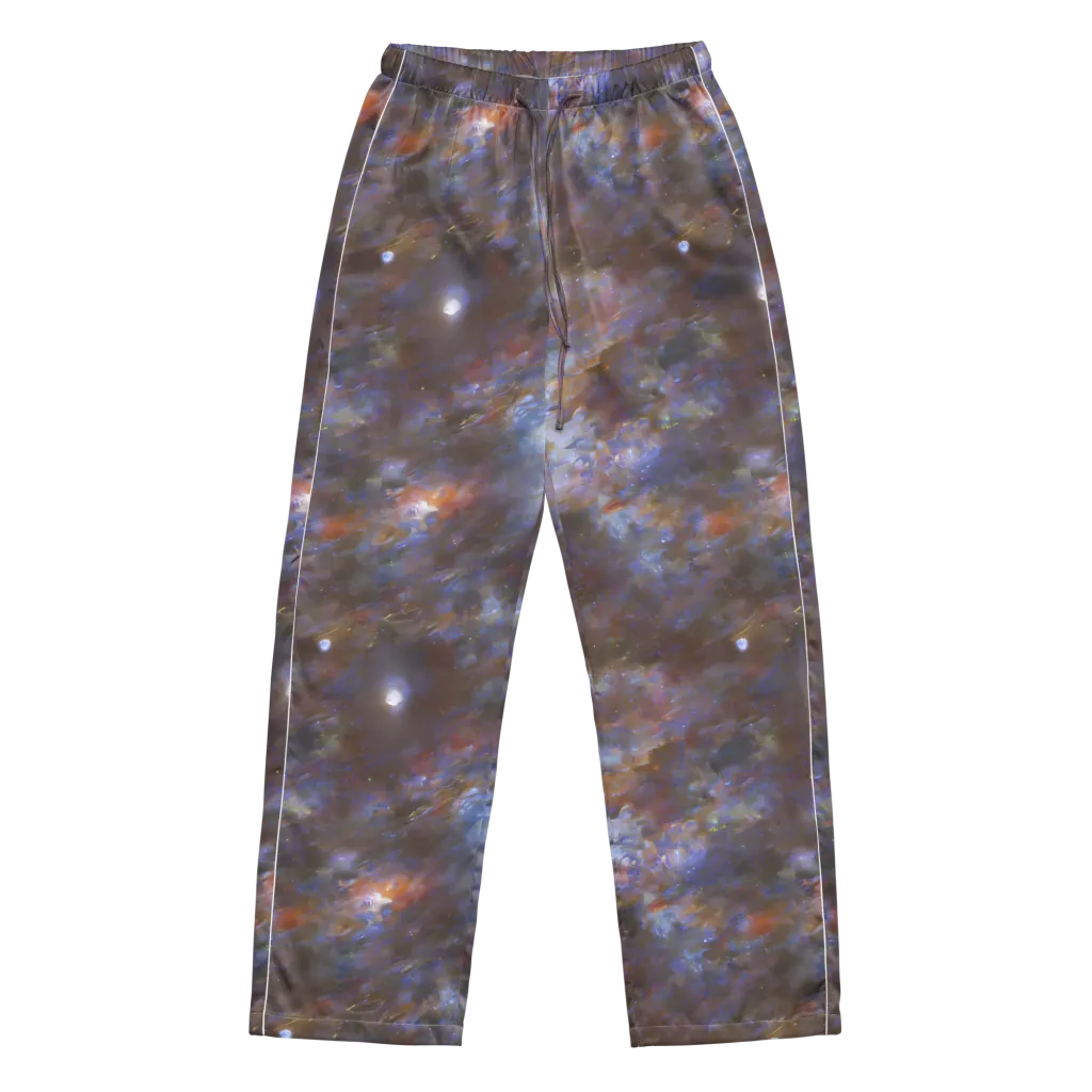 Nebula Brushfire on Women's Pajama Pants — Front