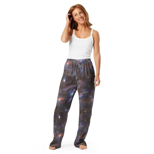 Nebula Brushfire on a Women's Pajama Pants