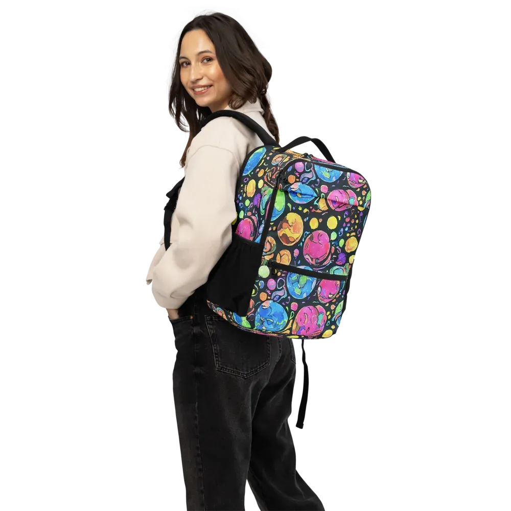 Planet Playground on Utility Backpack — Back