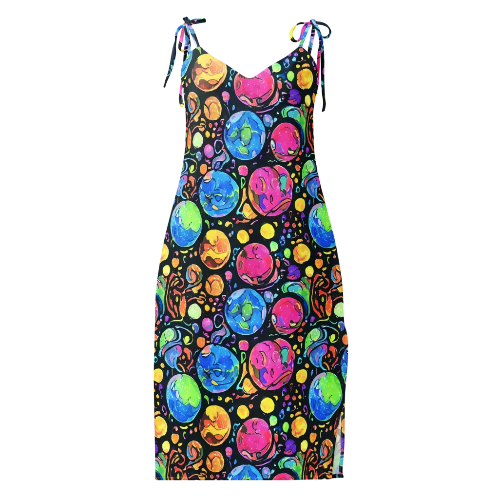 Planet Playground on Slip Dress — Front