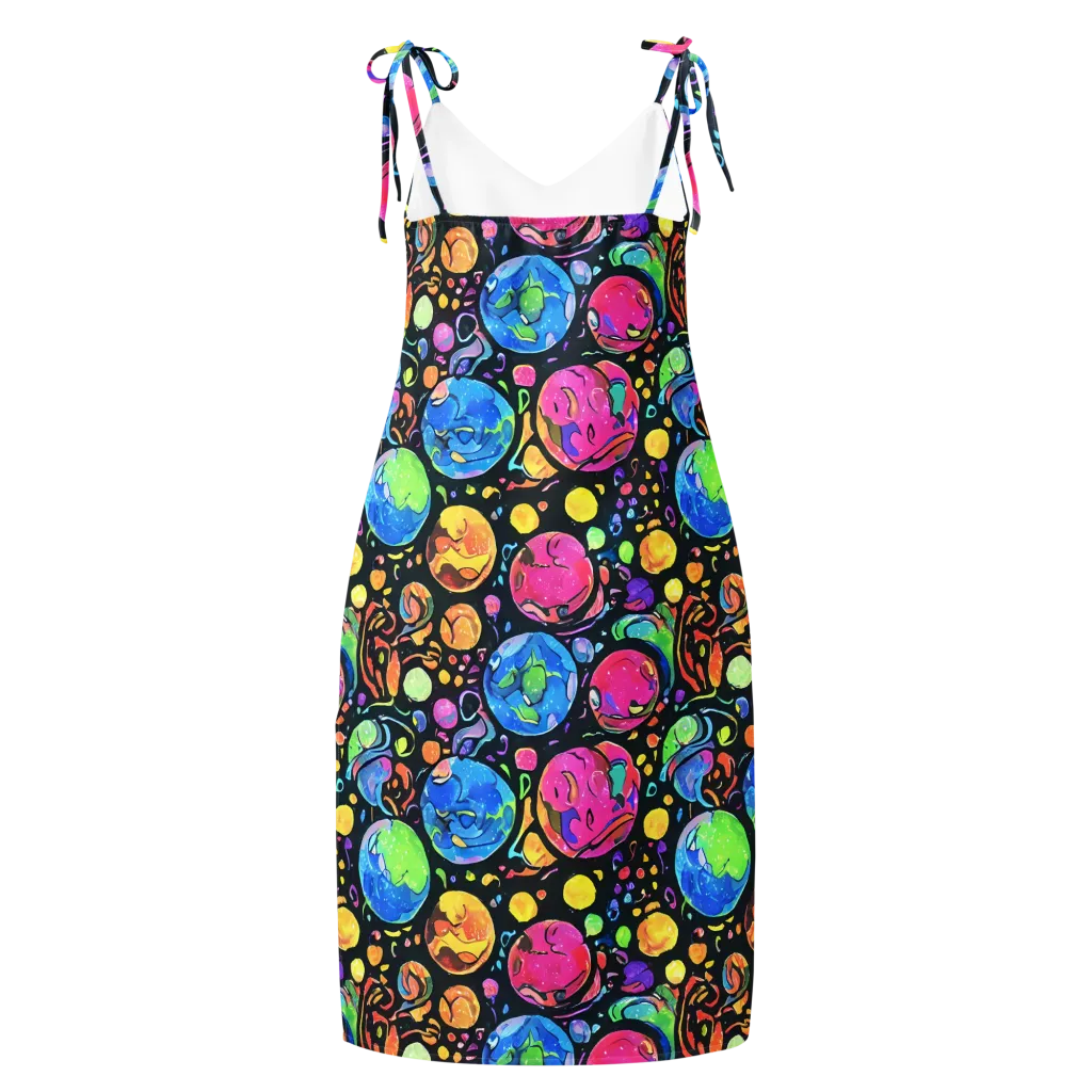 Planet Playground on Slip Dress — Back