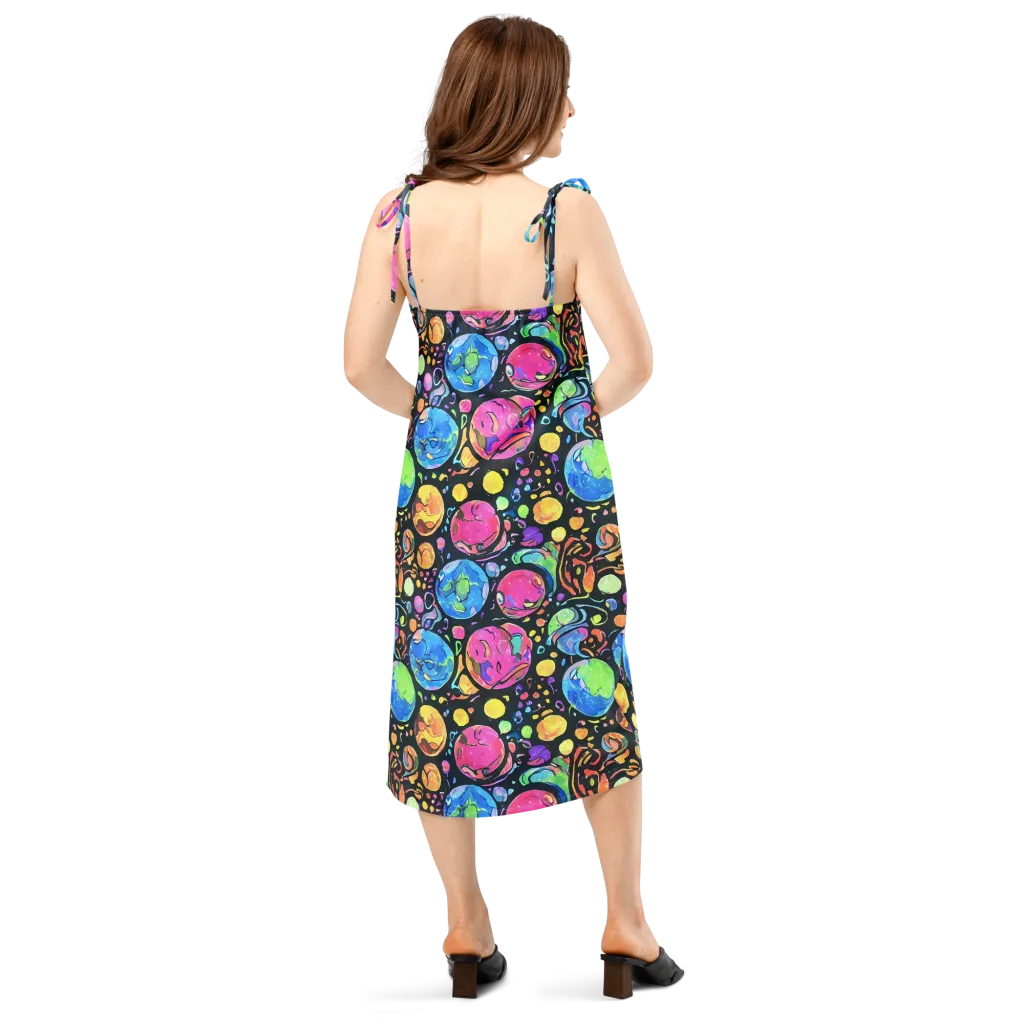 Planet Playground on Slip Dress — Back