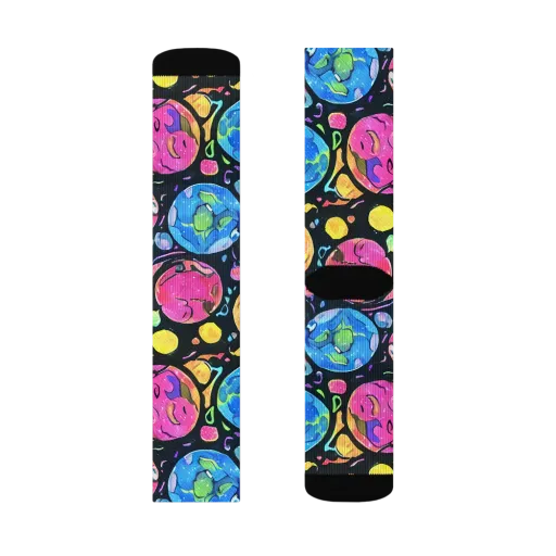 Planet Playground on a Socks