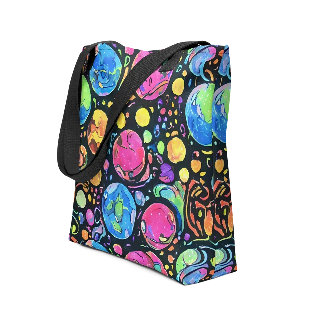 Planet Playground on Tote Bag — Front