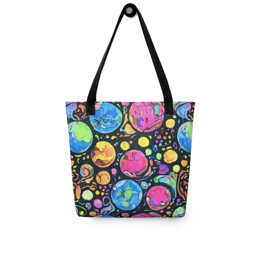 Planet Playground on a Tote Bag