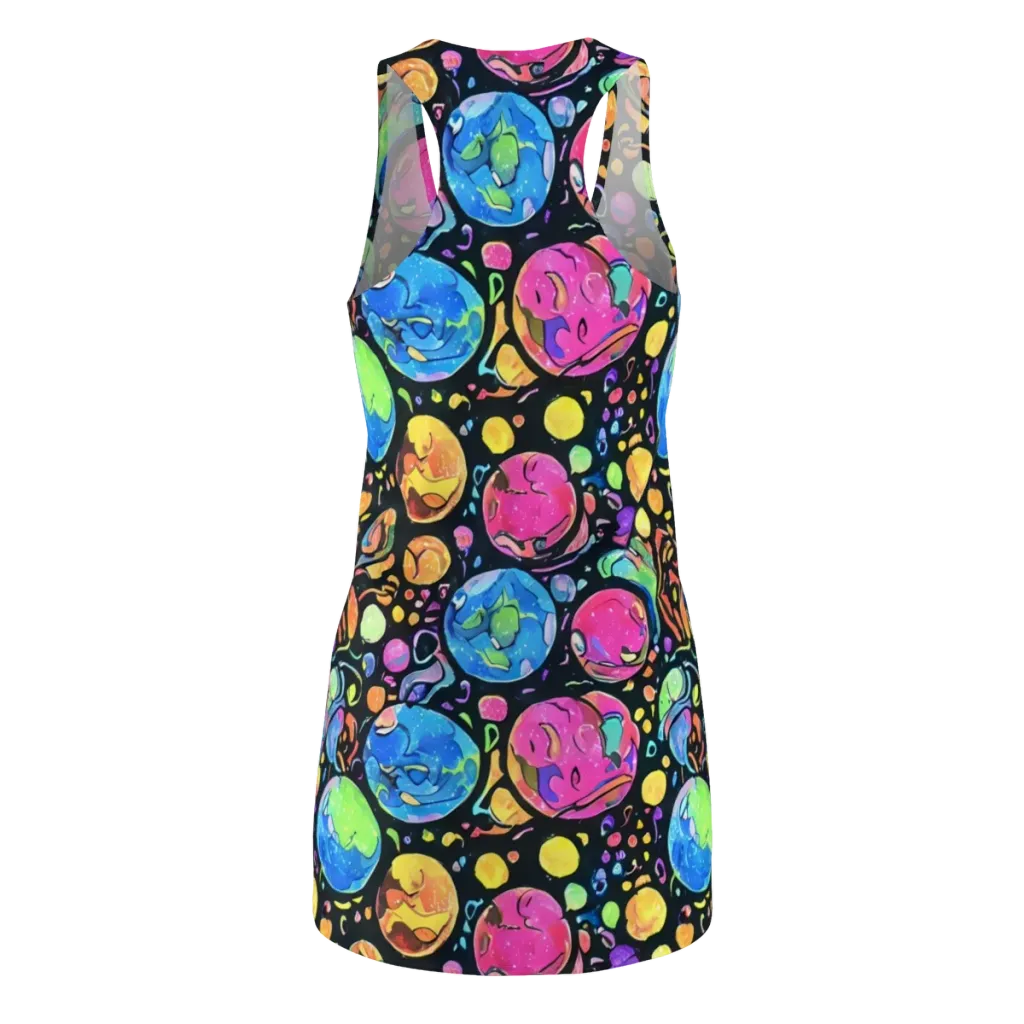 Planet Playground on Racerback Dress — Back