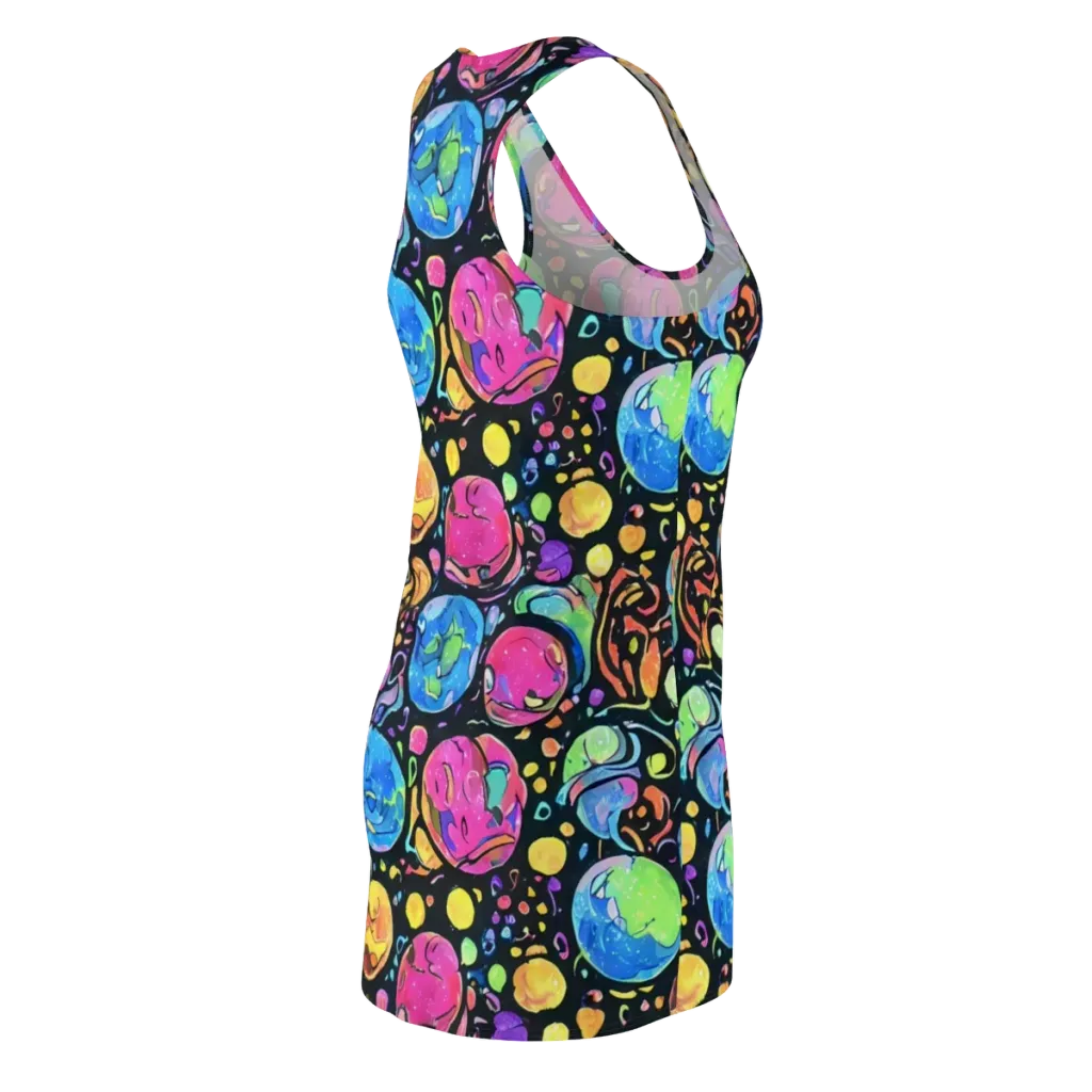 Planet Playground on Racerback Dress — Back Side