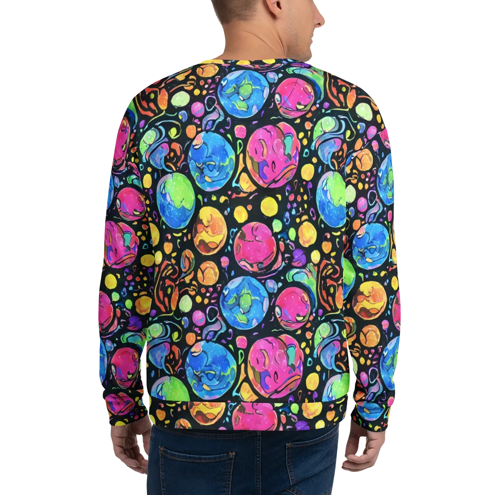Planet Playground on Sweatshirt — Back