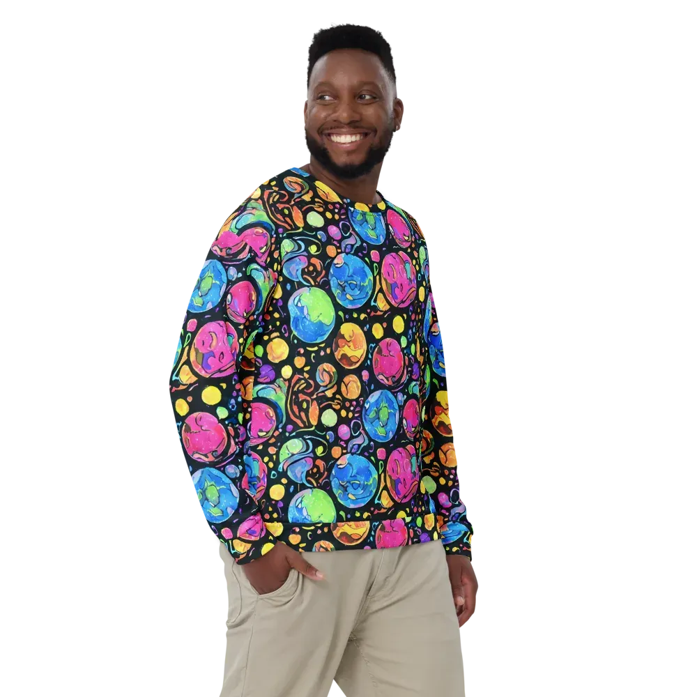 Planet Playground on Sweatshirt — Front
