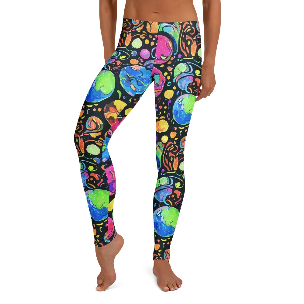 Planet Playground on Leggings — Front