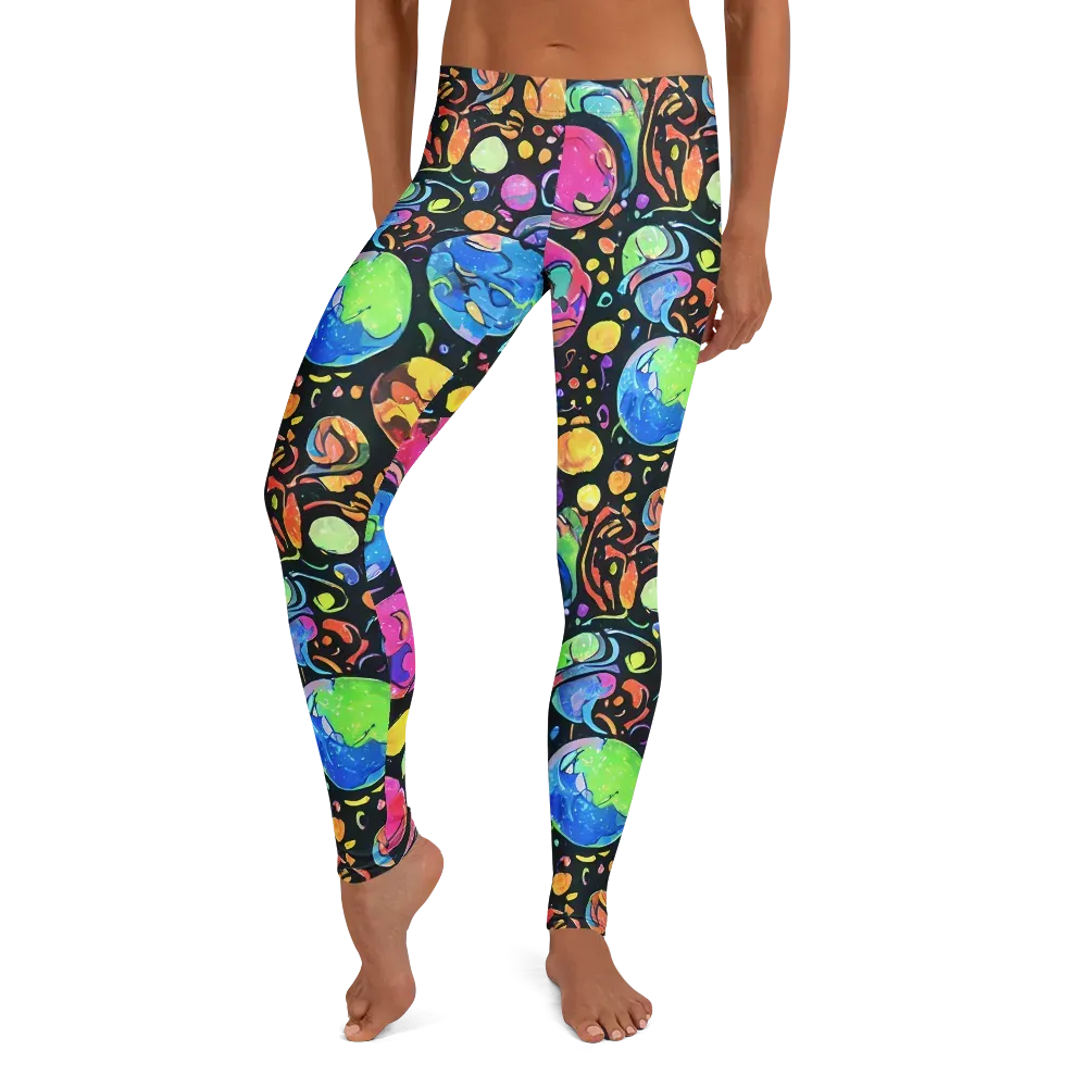Planet Playground on Leggings — Front