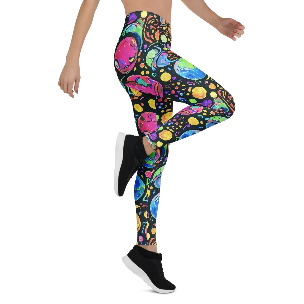 Planet Playground on Leggings — Right