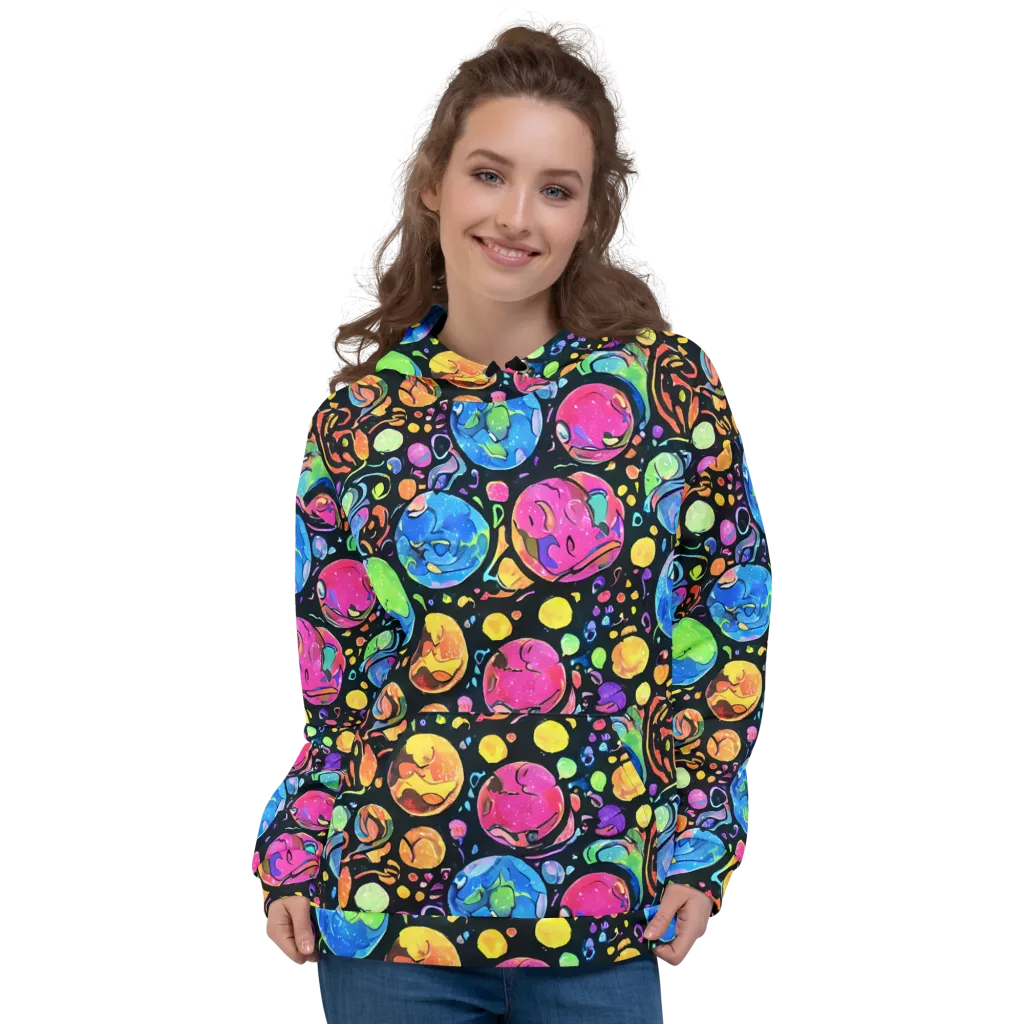 Planet Playground on Hoodie — Front