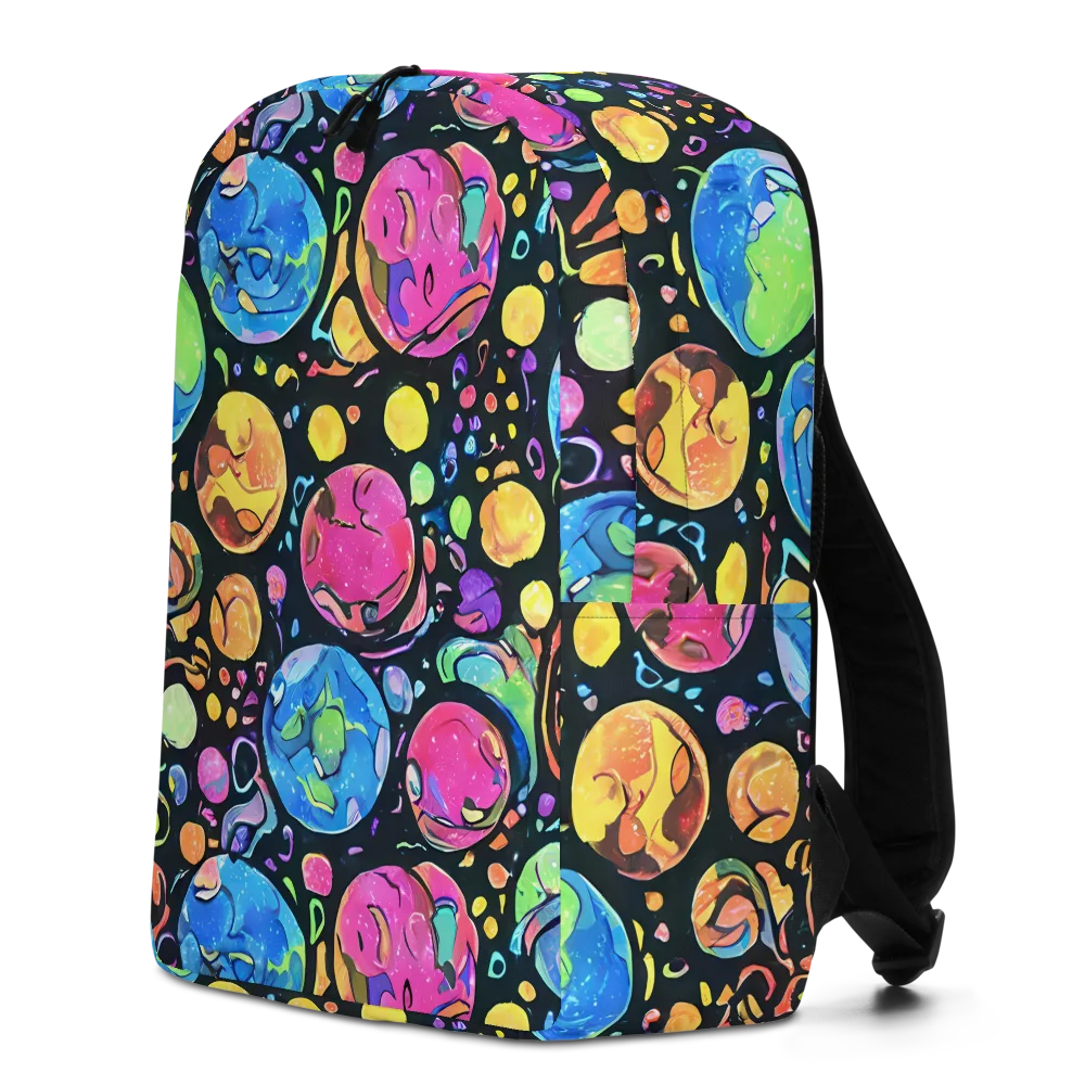 Planet Playground on Minimalist Backpack — Left